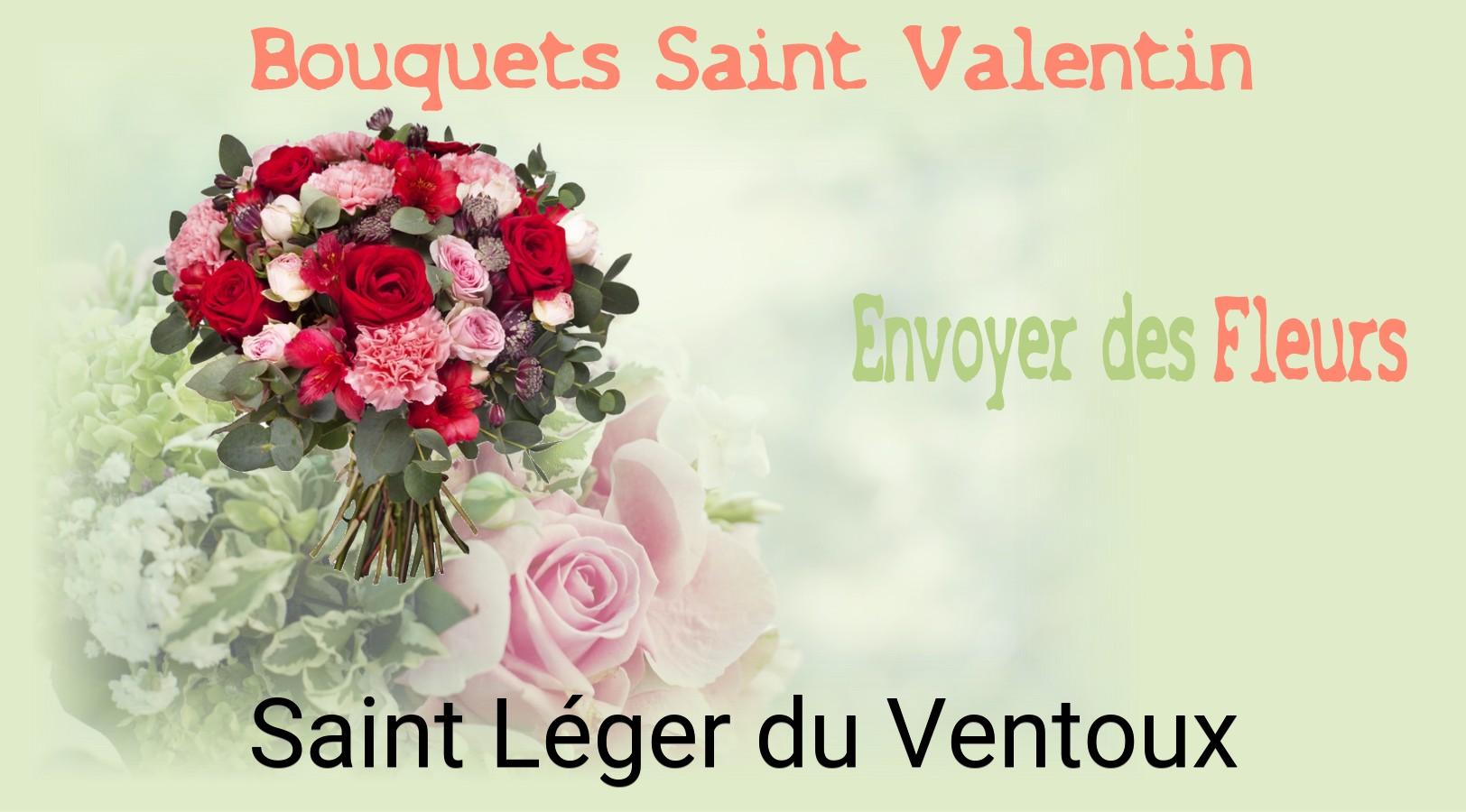 Roses de Saint-Valentin livrées à Saint-Léger-du-Ventoux